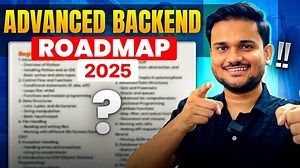 Advanced Backend Development Roadmap 2025 🚀 | Complete Lambda 4.0 Syllabus | Sanket Singh