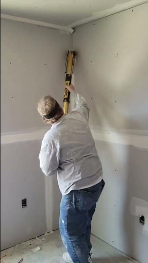 Insane skills using this TapeTech Drywall Auto Taping Machine (Bazooka)