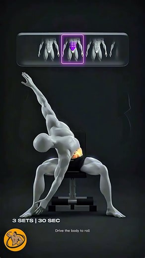 One chair to crush your core! Get abs athome.#fitness #exercise #fitnesstutorialAlbum #gymtips