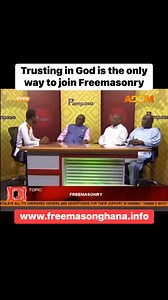 Trusting in God is the only way to join Freemasonry | Freemason Grand Lodge Osu 7627