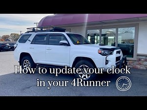 4Runner how to change clocks, let me show you how!!#4runner https://rockyridgeauto.com