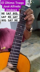 El Último Trago - José Alfredo Jiménez (4) #reel #guitarra #acordes #tutorialguitarra | Tutoriales de guitarra Gabi