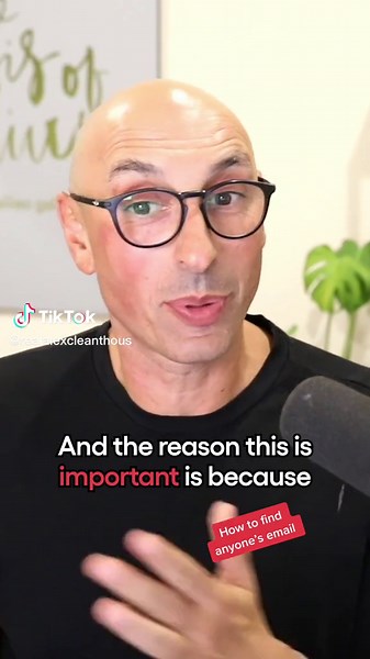 Here’s what you can do if you can find someone’s email address: 1. Invite them to a podcast 2. Build a relationship 3. Sell them something 4. Survey them 5. Partner up with them 6. Have them contribute to an article 7. Ask for mentorship 8. Build a network 9. Get a job interview 10. Headhunt them 11. Ask for help And that’s just the start…. If you’re smart with how you engage with someone over email, it will open up more doors than any other thing you can do. #sellingtips #emailmarketing #emailo