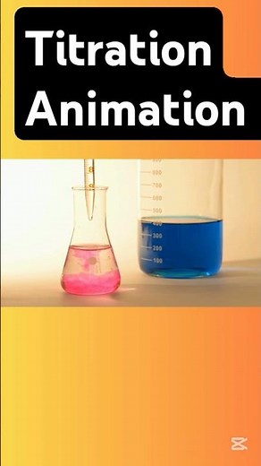 Titration Animation||How titration works? #titration #chemistry #experiment #youtube #shorts