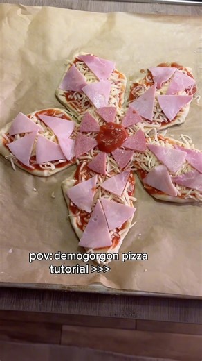 Tutorial per fare la Pizza di Stranger Things