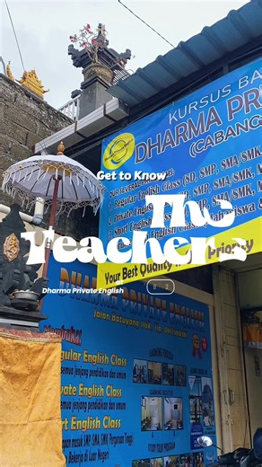 Get to Know Our Teachers at Dharma Private English Setiap tutor punya vibe beda, cara ngajar beda, tapi goal-nya sama: bikin kamu makin pede pakai English Udah nemu tutor yang cocok sama kamu? Atau masih bingung pilih yang mana? Tenang… kamu bisa cobain dulu lewat trial class No pressure, just try & feel the class vibe! Comment tutor favorit kamu #dharmaprivatenglish #lesbahasainggris #kursusbahasainggrisdenpasar #lesbahasainggrispemula #kursusbahasainggris