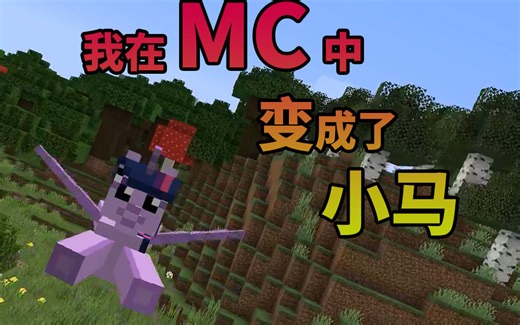 我居然在《我的世界》中变成了小马 MLP模组介绍