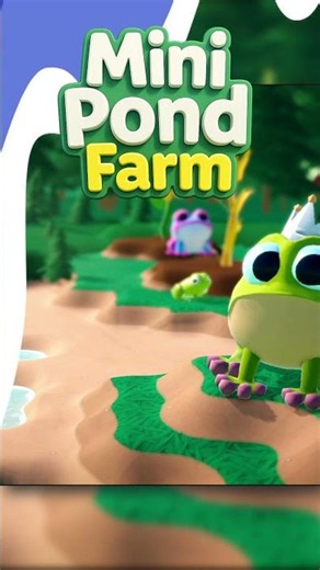 This frog Farm game is genuinely the most peaceful thing I've played #indiegame #gaming