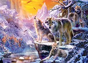 Ceaco - Wolves - Winter Wolf Family - 1000 Piece Jigsaw Puzzle