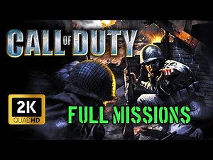 Call Of Duty 1 - Full Game Walkthrough Gameplay & Ending
