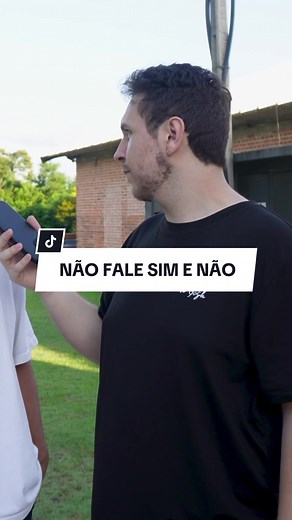 Desafio: Não Fale Sim Nem Não por 1 Minuto! Ganhe R$20