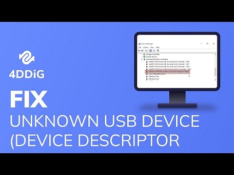 【5 Ways】How to Fix Unknown USB Device (Device Descriptor Request Failed) Windows 10/8/7? | 100% Work