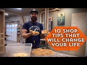 10 woodworking tips and tricks for beginners. These will change your life!.....or make you lose it.