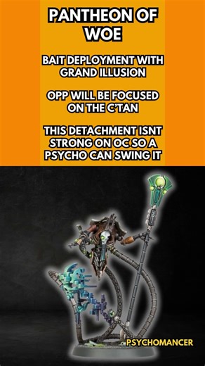 One Smart Trick for the Necron Psychomancer!