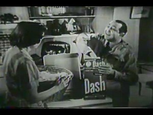 VINTAGE 1962 DASH LAUNDRY DETERGENT COMMERCIAL