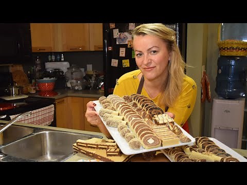 PRELEPI SITNI KOLACI, 7 RAZLICITIH VRSTA I UKUSA SAMO OD JEDNE SMESE - 7 DIFFERENT TYPES OF CAKES