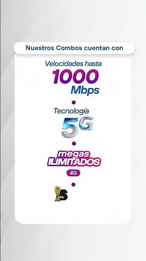 Internet, móvil y TV en un solo combo 🚀