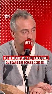 Cette discipline n’est enseignée que dans les écoles corses…