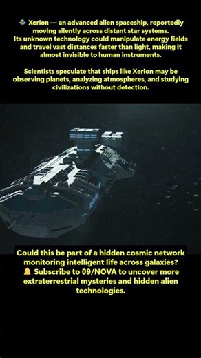 Xerion — The Mysterious Alien Spaceship 👽