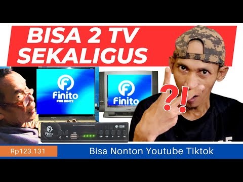 Unboxing | Finito DVBT2 Set Top Box and How to Program It in AV HDMI Mode