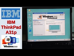 ThinkPad A31p Windows 2000