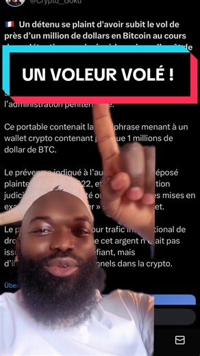 Un détenu se plaint d'avoir subit le vol de près d’un million de dollars en Bitcoin au cours de sa détention provisoire à la maison d’arrêt de Corbas en 2022. #bitcoin #investissement #arnaque #coachzangue