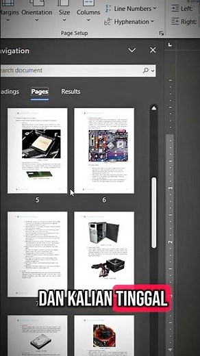 Cara Menghapus Halaman Kosong di Ms Word #tipsandtricks #wordtips #kucinkpintar