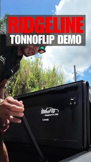 Honda Ridgeline Bed Cover Installed at TonnoFlip