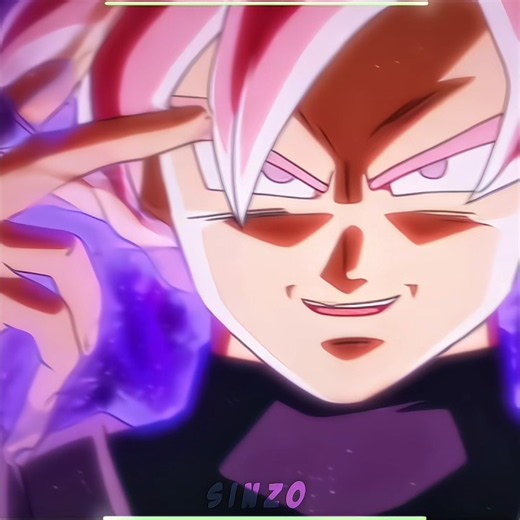 Other Anime pink hair character vs meanwhile DBZ Pink hair character black goku 🗿🌹