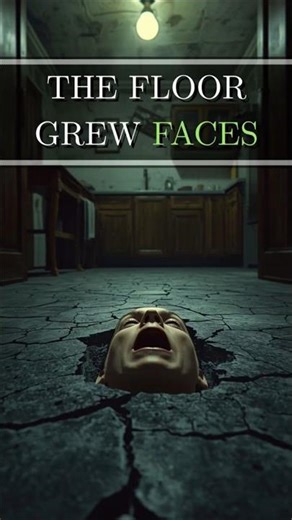 Her floor grew human faces 😨 #creepyhistory #unsolved #paranormal