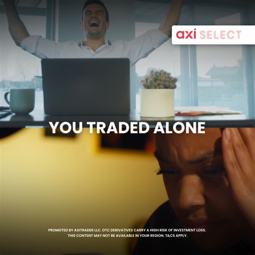 Undercapitalised? Join Axi's capital allocation program and trade with our funds from day one. No delays. The Axi Select program is only available to clients of AxiTrader LLC. OTC derivatives carry a high risk of investment loss. This content may not be available in your region. For more information, refer to our Terms of Service. Standard trading fees and minimum deposit apply. | Axi Canada