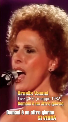 1982 - Domani è un altro giorno (1971) - Ornella Vanoni