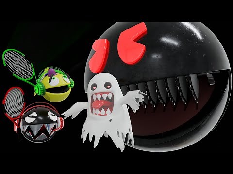 PACMAN JR & CHAIN CHOMP PART 1 | The Return of Shredder Pacman