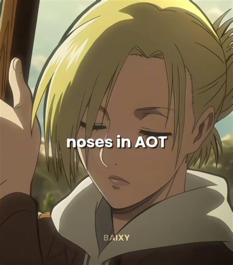 Realistic Nose Designs in Attack on Titan Anime