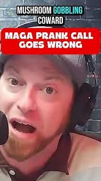 MAGA prank call goes HORRIBLY WRONG! #maga #donaldtrump #pridemonth