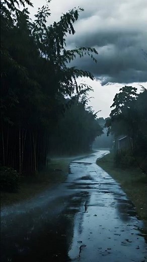 Early Morning Rain | Peaceful Relaxing Atmosphere #rain #rainsounds
