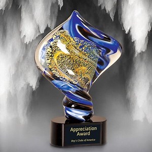 Creative Award, Glass Corporate Award, Personalized Unique Award, Engraved Corporate Award, Trophy, Retirement Gift, Employee Recognition - Etsy