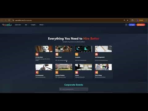 Uptoskills: AI Interviews, Talent Pools, & Advanced Hiring Analytics for HR Teams