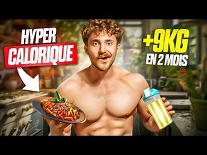 MON ALIMENTATION en PRISE DE MASSE SÈCHE (Meilleurs PLATS)