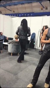 Lenny Kravitz may have been late to his performance because he was too busy dancing! 😂 The 60-year-old singer shared a video of himself dancing and saying, "Rick James is doing it!" 📽️: #lennykravitz | HELLO! Canada