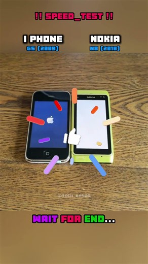 ☣️🌪️ NOKIA N8 (2010) VS iPHONE 3GS (2008) SPEED TEST!!