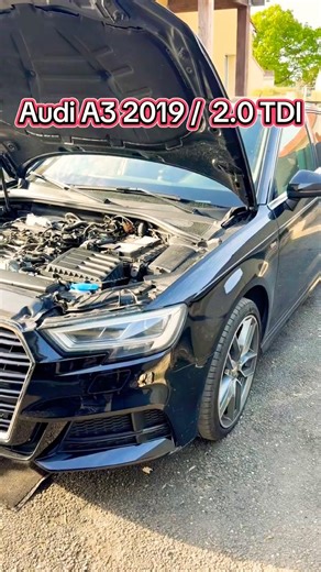 EMPLACEMENT DE 4 FILTRES AUDI A3 2019 2.0 TDI #automobile #conseilsauto #audi #golf