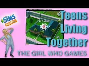 The Sims Freeplay- Sim Sign and Teen Mansion