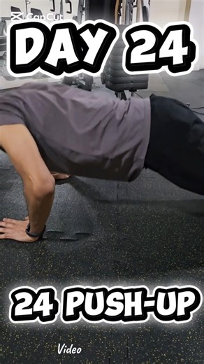 Day 24 of daily push-up challenge #day24