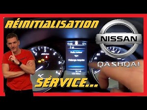 Service light on❓Reset NISSAN Qashqai, Juke, X-Trail