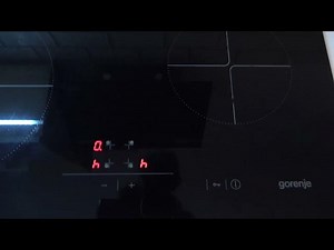 How to Select Burner on Gorenje Induction Hob?