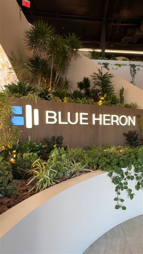 1.1K views · 11 reactions | Stepping inside the new Blue Heron Client...