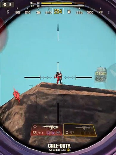 Don’t shoot me with a SMRS , l’ll kill you in one shot with a sniper 🫣 CODM