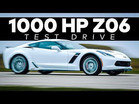 HPE1000 Z06 Corvette by Hennessey // TEST DRIVE!