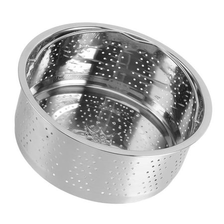 Steam Basket, Stainless Steel Steam Basket With Handle Sugar Removal Rice Cooker Insert Steaming Rack Steamer Cookware Steamer For Cooking - Walmart.ca